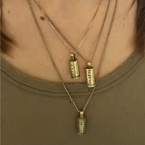 Luigi Tribute Pendant Necklace